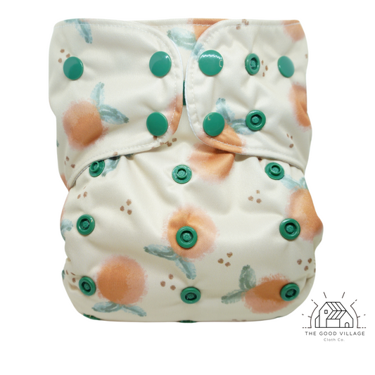 One Size Pocket Diaper | Georgia Peach