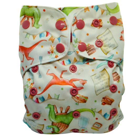 One Size Pocket Diaper | Dino Jam