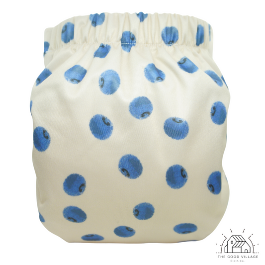 One Size Pocket Diaper | Blueberry Bliss