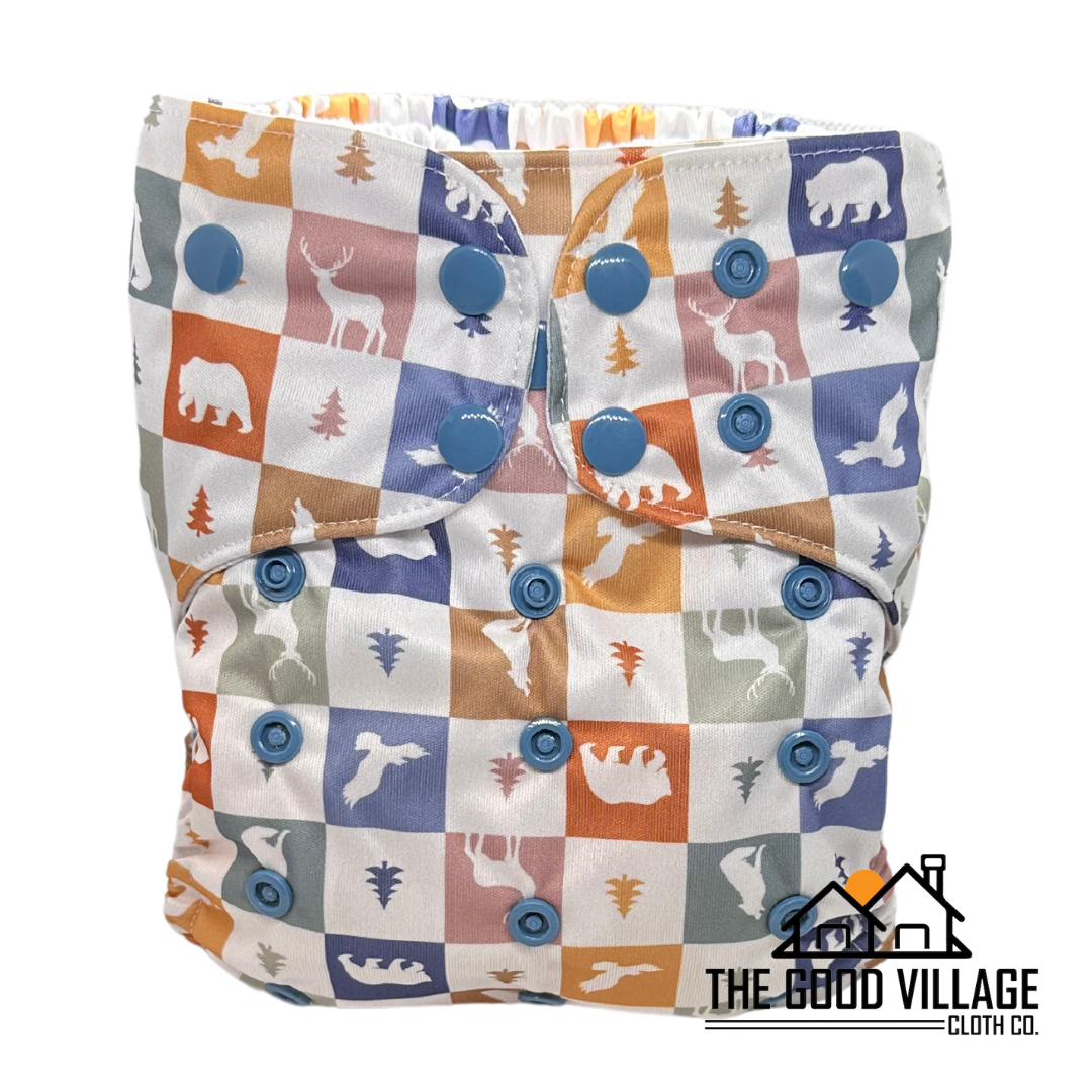 One Size Pocket Diaper | Wild Pals