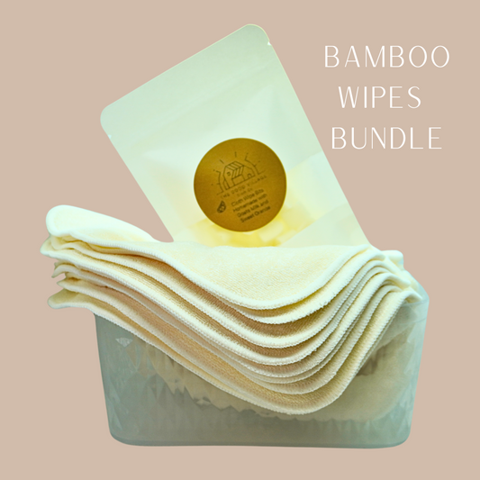 Bamboo Cloth Wipe Bundle