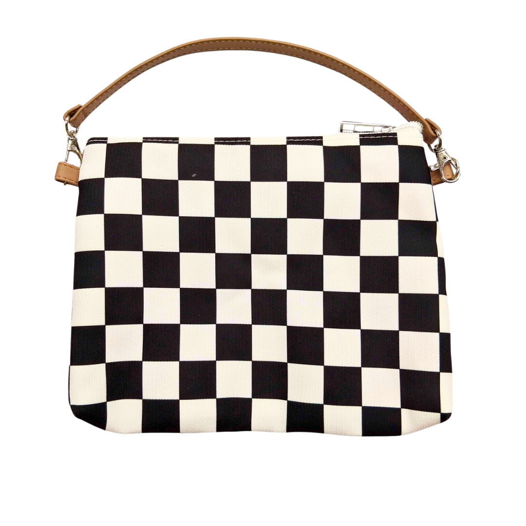 ✨PREORDER✨ Wipes Clutch | Black Check (Copy)