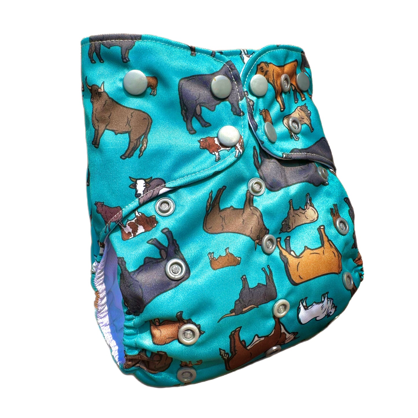 ✨PREORDER✨ Cows TGVCC One Size Pocket Diaper